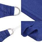 Sonnensegel 160 g/m² Rechteckig Blau 3x6 m HDPE