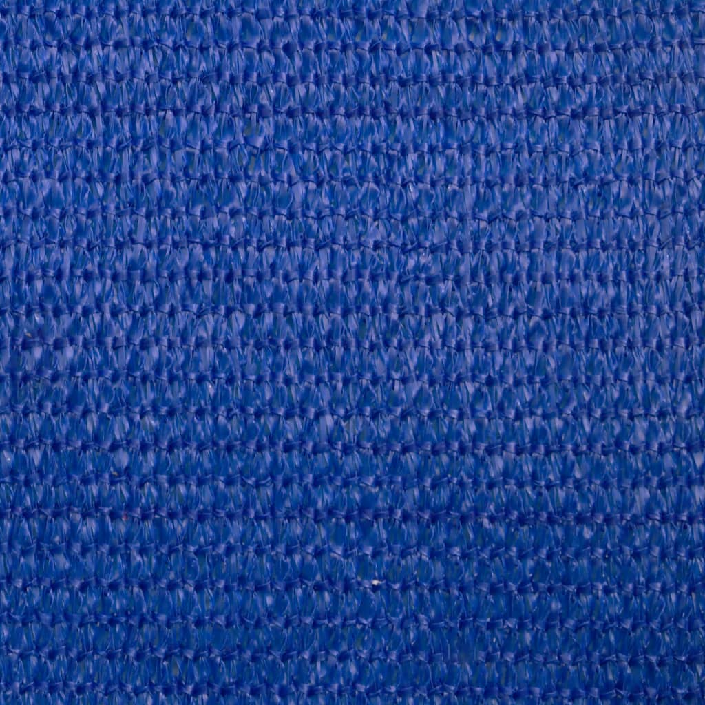Sonnensegel 160 g/m² Rechteckig Blau 3x6 m HDPE