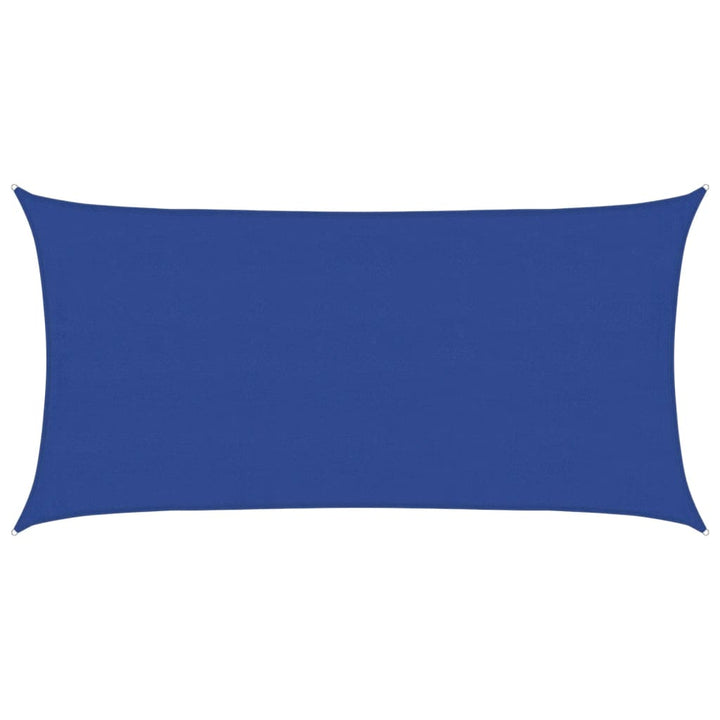 Sonnensegel 160 g/m² Rechteckig Blau 4x7 m HDPE