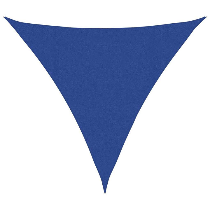 Sonnensegel 160 g/m² Dreieckig Blau 4,5x4,5x4,5 m HDPE