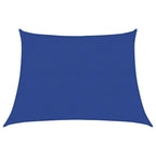 Sonnensegel 160 g/m² Trapezform Blau 4/5x3 m HDPE