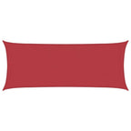 Sonnensegel 160 g/m² Rot 2x4,5 m HDPE