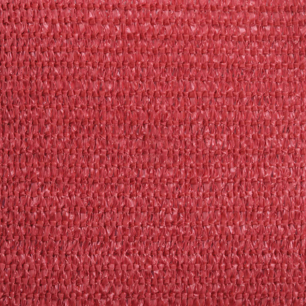 Sonnensegel 160 g/m² Rot 2,5x5 m HDPE
