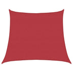Sonnensegel 160 g/m² Rot 4/5x4 m HDPE