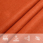 Sonnensegel 160 g/m² Orange 2x5 m HDPE