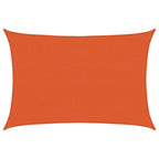 Sonnensegel 160 g/m² Orange 4x6 m HDPE