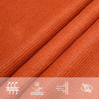 Sonnensegel 160 g/m² Orange 4x6 m HDPE
