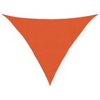 Sonnensegel 160 g/m² Orange 4x4x5,8 m HDPE