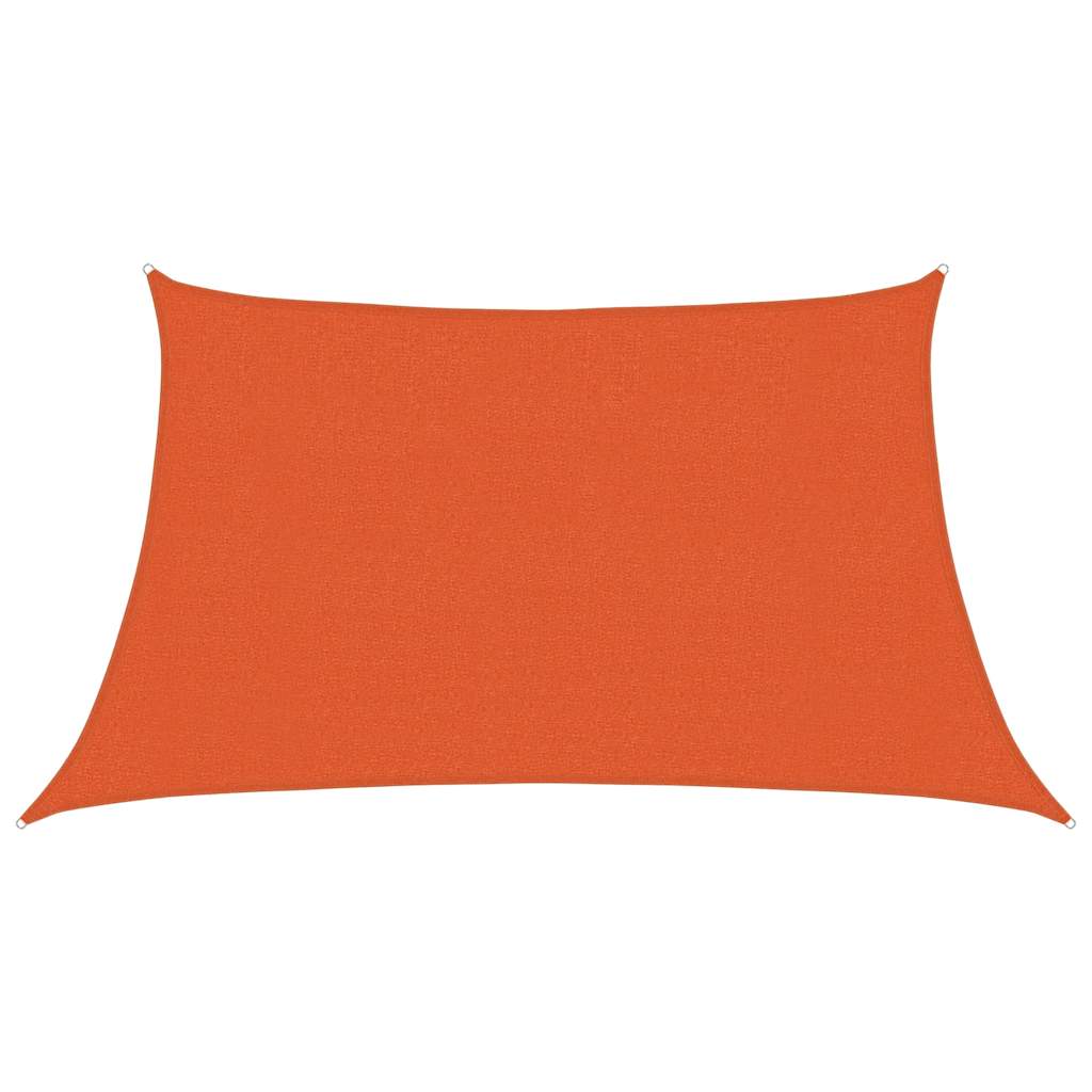 Sonnensegel 160 g/m² Trapezform Orange 3/4x2 m HDPE