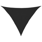 Sonnensegel 160 g/m² Schwarz 3x3x4,2 m HDPE