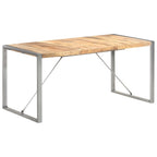Esstisch 160x80x75 cm Raues Mango-Massivholz