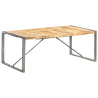 Esstisch 200x100x75 cm Raues Mango-Massivholz