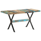 Esstisch 140x70x76 cm Altholz Massiv