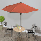 Balkon-Sonnenschirm Alu-Mast 300x155