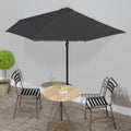 Balkon-Sonnenschirm Alu-Mast 300x155