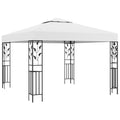 Pavillon 3x3 m Weiß 180 g/m²