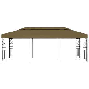 Pavillon 6x3 m Taupe 180 g/m²