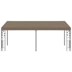 Wand-Pavillon 6x3x2,5 m Taupe