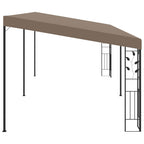 Wand-Pavillon 6x3x2,5 m Taupe