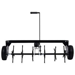 vidaXL Rasenlüfter für Aufsitzmäher 102 cm