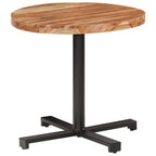 Bistrotisch Rund Ø80x75 cm Akazie Massivholz