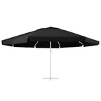 Ersatzbezug für Sonnenschirm Schwarz 610 cm