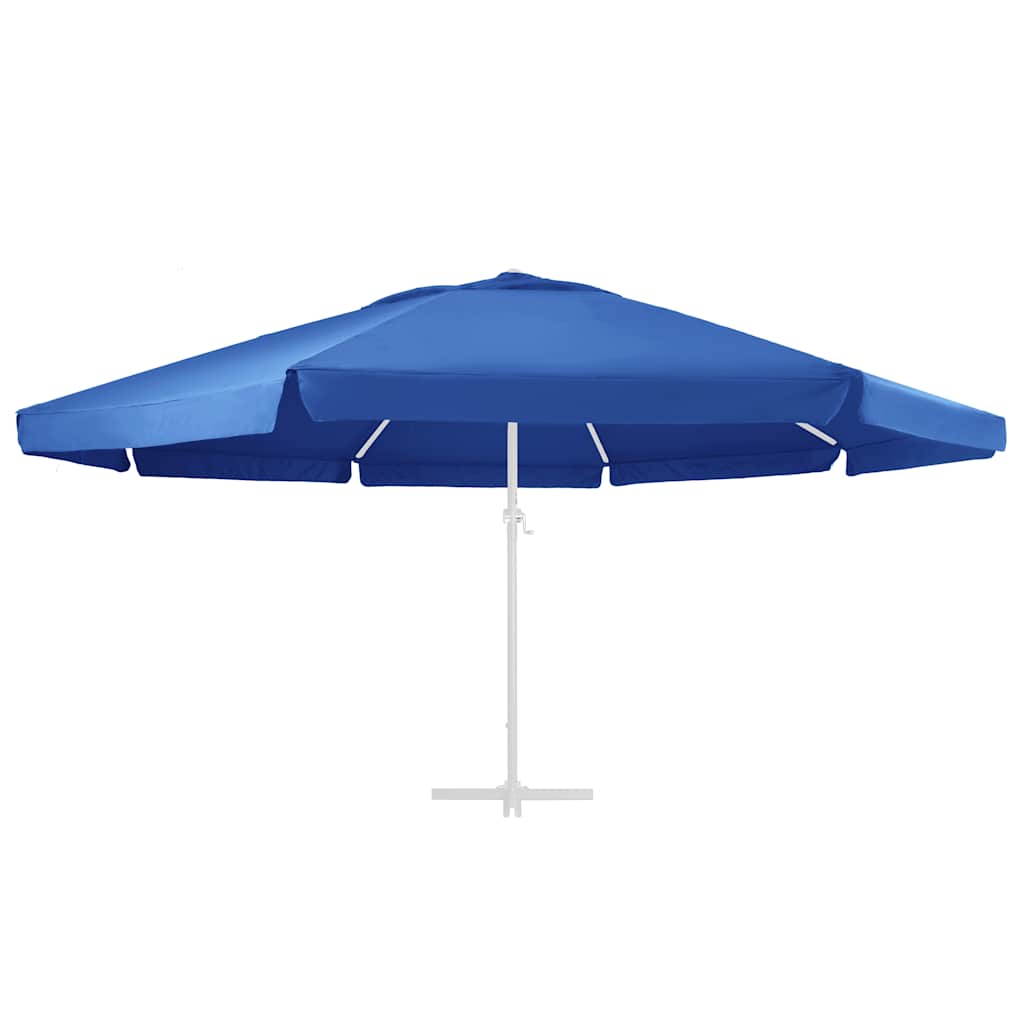 Ersatzbezug für Sonnenschirm Azurblau 610 cm