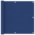 Balkon-Sichtschutz Blau 90x400 cm Oxford-Gewebe