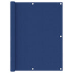Balkon-Sichtschutz Blau 120x600 cm Oxford-Gewebe