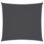 Sonnensegel Oxford-Gewebe Quadratisch 4x4 m Anthrazit