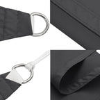 Sonnensegel Oxford-Gewebe Quadratisch 6x6 m Anthrazit