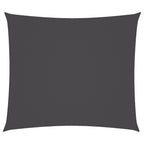 Sonnensegel Oxford-Gewebe Rechteckig 2x2,5 m Anthrazit