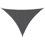Sonnensegel Oxford-Gewebe Dreieckig 3x4x5 m Anthrazit