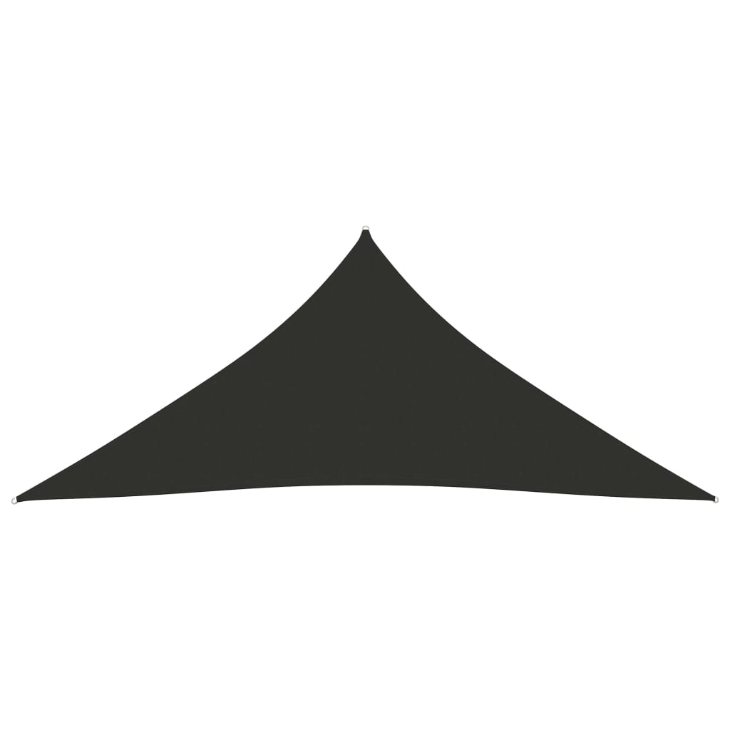 Sonnensegel Oxford-Gewebe Dreieckig 5x6x6 m Anthrazit