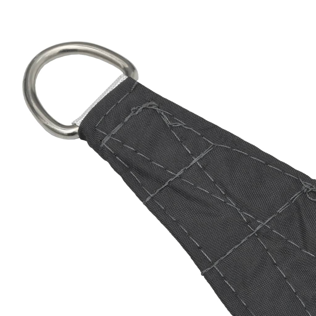 Sonnensegel Oxford-Gewebe Dreieckig 5x6x6 m Anthrazit