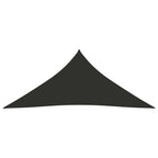 Sonnensegel Oxford-Gewebe Dreieckig 5x7x7 m Anthrazit