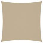 Sonnensegel Oxford-Gewebe Quadratisch 5x5 m Beige