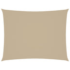 Sonnensegel Oxford-Gewebe Rechteckig 2,5x3,5 m Beige