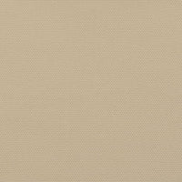 Sonnensegel Oxford-Gewebe Rechteckig 3x4 m Beige