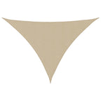 Sonnensegel Oxford-Gewebe Dreieckig 3x4x5 m Beige