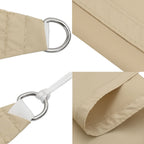 Sonnensegel Oxford-Gewebe Dreieckig 4x4x5,8 m Beige