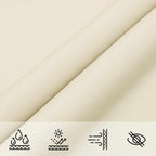 Sonnensegel Oxford-Gewebe Quadratisch 3x3 m Creme