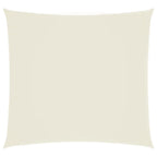 Sonnensegel Oxford-Gewebe Quadratisch 6x6 m Creme