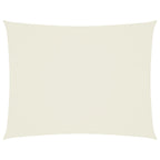 Sonnensegel Oxford-Gewebe Rechteckig 3x4,5 m Creme