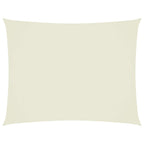 Sonnensegel Oxford-Gewebe Rechteckig 3x6 m Creme