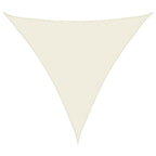 Sonnensegel Oxford-Gewebe Dreieckig 4,5x4,5x4,5 m Creme