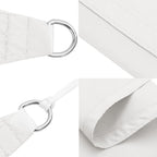Sonnensegel Oxford-Gewebe Rechteckig 2,5x3,5 m Weiß