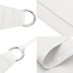 Sonnensegel Oxford-Gewebe Dreieckig 4,5x4,5x4,5 m Weiß