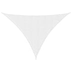 Sonnensegel Oxford-Gewebe Dreieckig 4x5x6,4 m Weiß