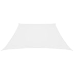 Sonnensegel Oxford-Gewebe Trapezförmig 2/4x3 m Weiß